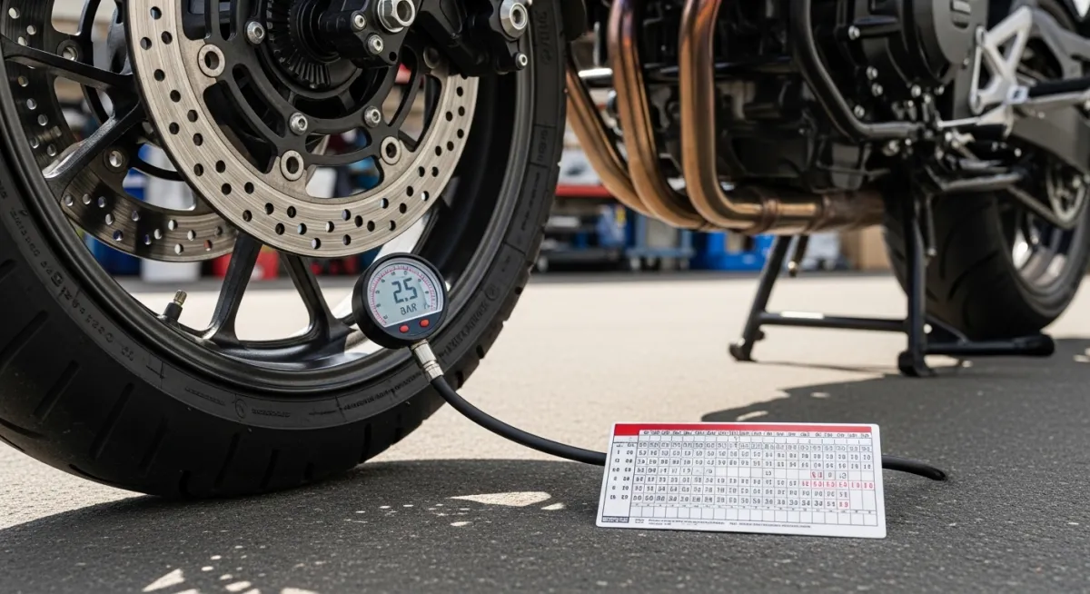 Tabela de Calibragem de Pneus de Moto: Guia Completo e Pressão Ideal para Cada Cenário
