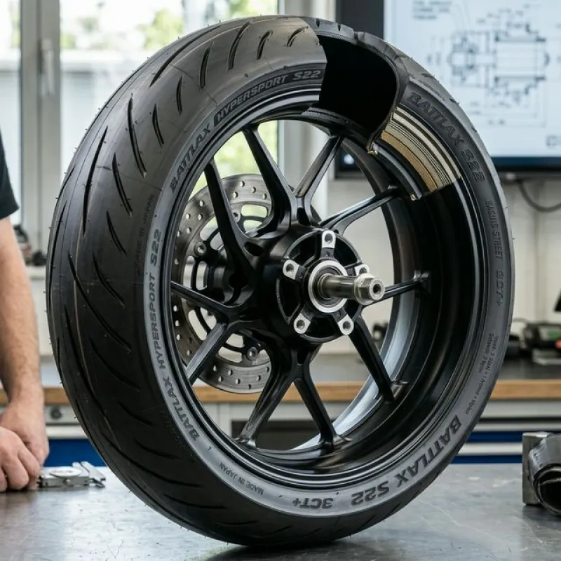 Pneu radial vs diagonal em motos: Qual a diferença na pilotagem?
