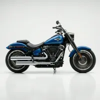Foto da moto Harley-Davidson Fat Boy 114 modelo Custom — Ficha técnica e especificações completas