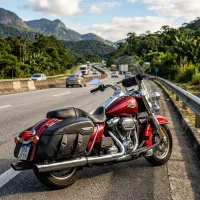 Foto da moto Harley-Davidson Road King modelo Touring — Ficha técnica e especificações completas