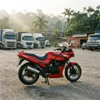 Foto da moto Kawasaki GPZ 500 modelo Esportivas — Ficha técnica e especificações completas