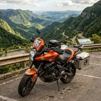 Foto da moto Kawasaki Versys 650 1ª geração modelo Adventure — Ficha técnica e especificações completas