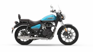 Foto da moto Royal Enfield Meteor 350 modelo Custom — Ficha técnica e especificações completas