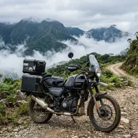 Foto da moto Royal Enfield Himalayan 411 modelo Adventure — Ficha técnica e especificações completas