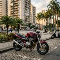 Foto da moto Suzuki Bandit 600 modelo Naked — Ficha técnica e especificações completas