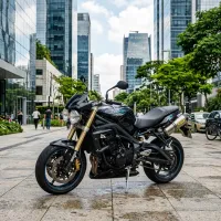 Foto da moto Triumph Street Triple 675 modelo Naked — Ficha técnica e especificações completas