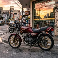 Foto da moto Yamaha RX 180 modelo Commuter — Ficha técnica e especificações completas