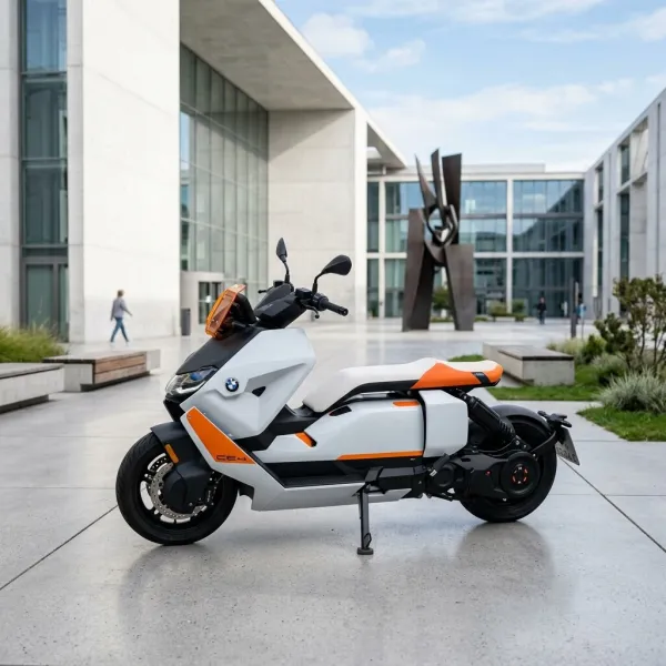 Foto da moto BMW CE 04 modelo Scooters — Ficha técnica e especificações completas