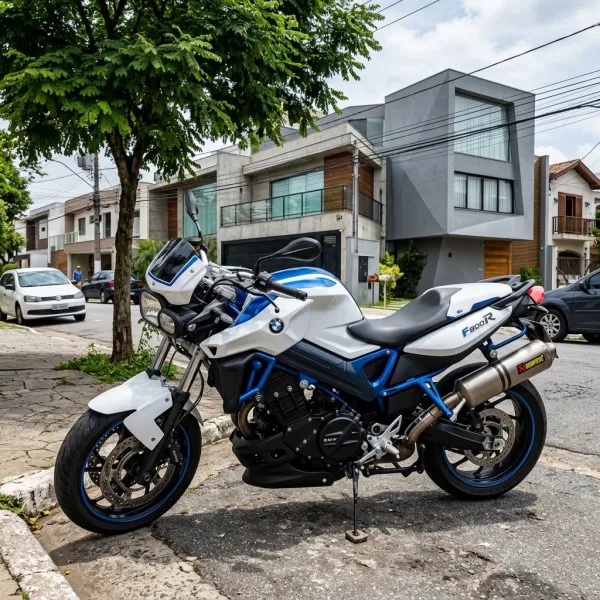 Foto da moto BMW F 800 R modelo Naked — Ficha técnica e especificações completas