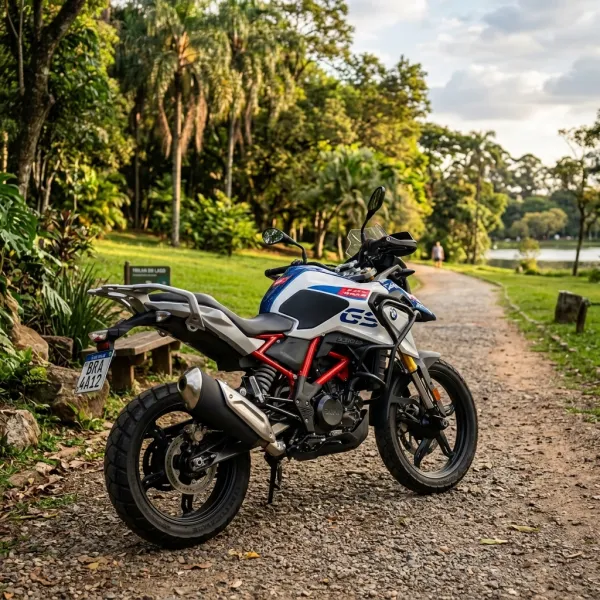 Foto da moto BMW G 310 GS modelo Adventure — Ficha técnica e especificações completas