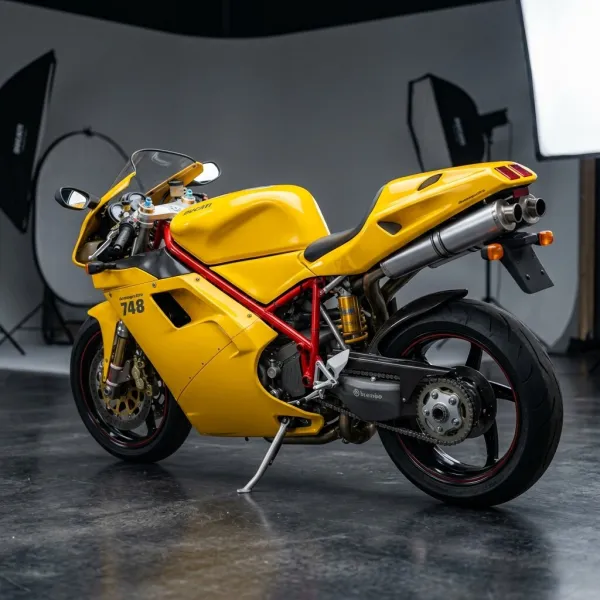 Foto da moto Ducati 748 modelo Esportivas — Ficha técnica e especificações completas