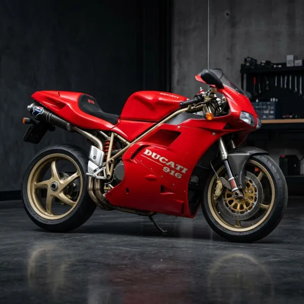 Foto da moto Ducati 916 modelo Esportivas — Ficha técnica e especificações completas