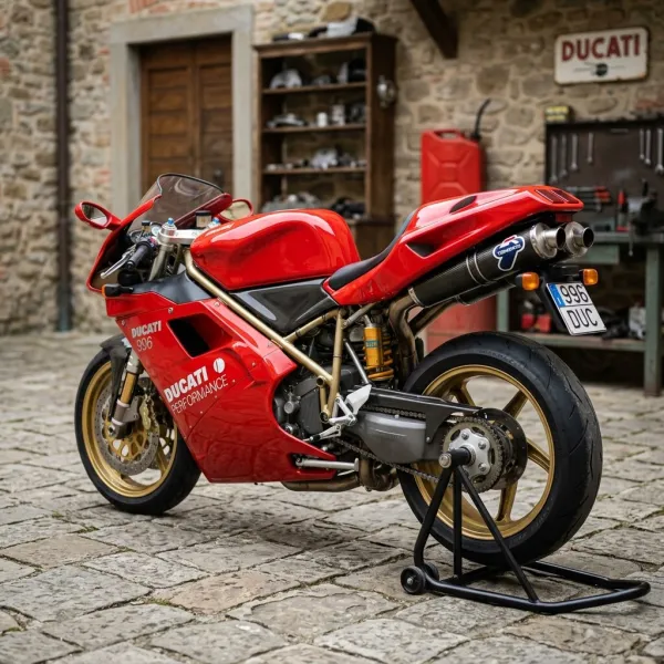 Foto da moto Ducati 996 modelo Esportivas — Ficha técnica e especificações completas