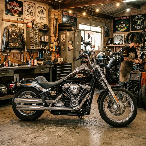 Foto da moto Harley-Davidson Low Rider modelo Custom — Ficha técnica e especificações completas