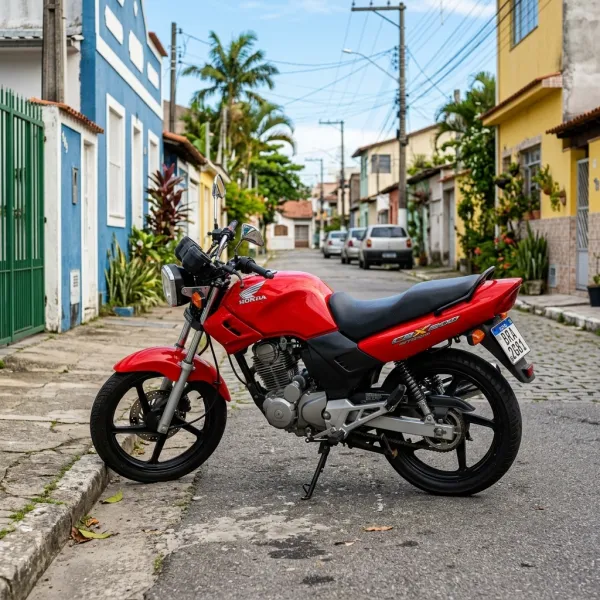Foto da moto Honda CBX 200 Strada modelo Commuter — Ficha técnica e especificações completas