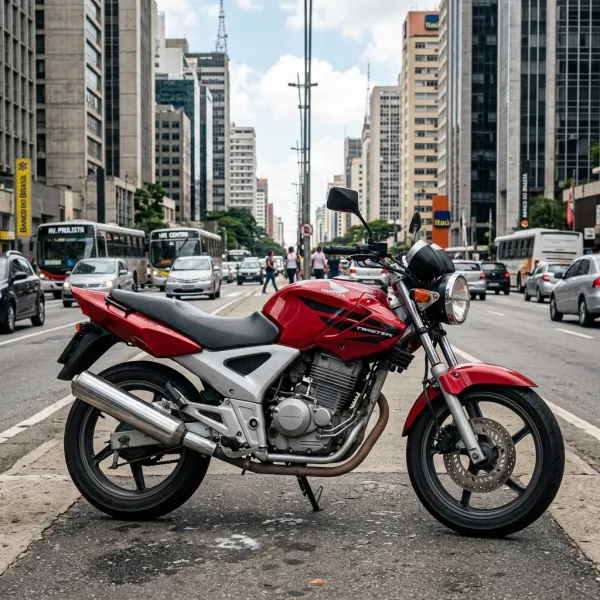 Foto da moto Honda CBX 250 Twister modelo Naked — Ficha técnica e especificações completas