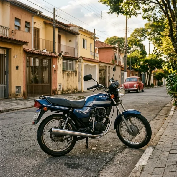 Foto da moto Honda Today 125 modelo Commuter — Ficha técnica e especificações completas