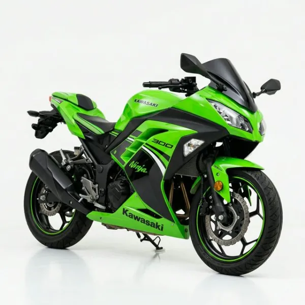 Foto da moto Kawasaki Ninja 300 modelo Esportivas — Ficha técnica e especificações completas