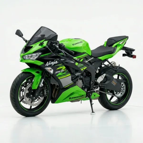 Foto da moto Kawasaki Ninja ZX-6R modelo Esportivas — Ficha técnica e especificações completas
