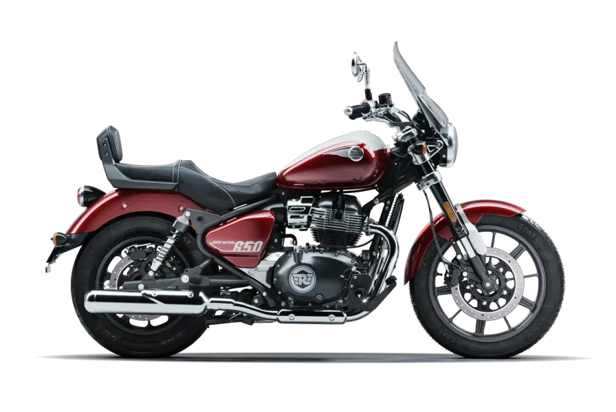 Foto da moto Royal Enfield Super Meteor 650 modelo Custom — Ficha técnica e especificações completas