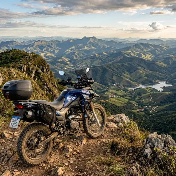 Foto da moto Shineray SHI 250 modelo Trail — Ficha técnica e especificações completas