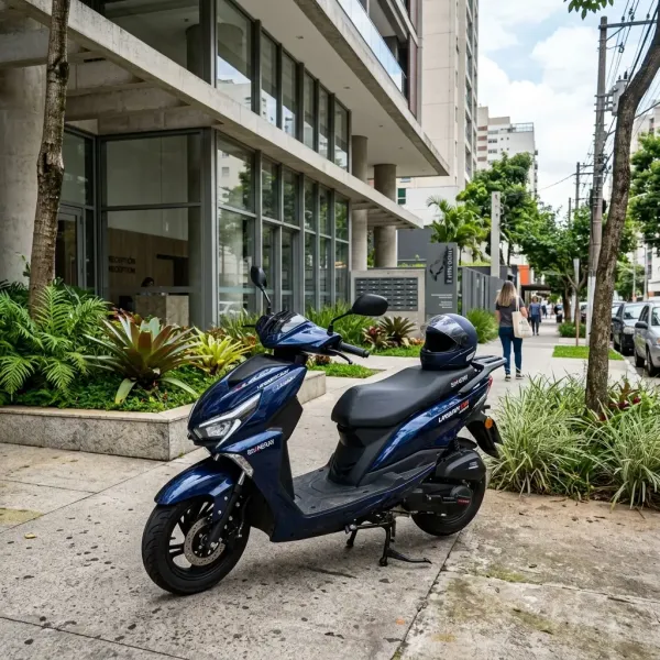 Foto da moto Shineray Urban 150 EFI modelo Scooters — Ficha técnica e especificações completas
