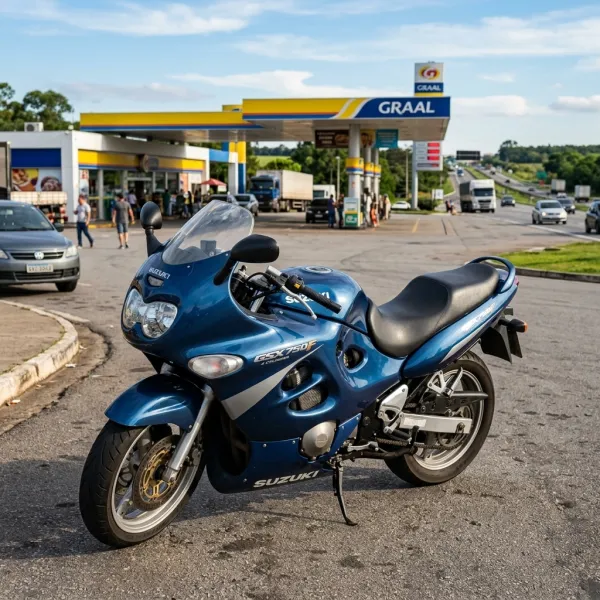Foto da moto Suzuki GSX 750F modelo Esportivas — Ficha técnica e especificações completas