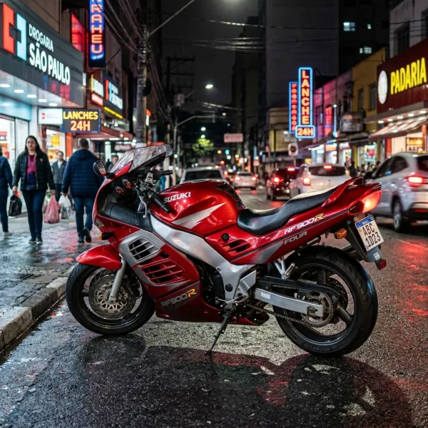 Foto da moto Suzuki RF 900 modelo Esportivas — Ficha técnica e especificações completas