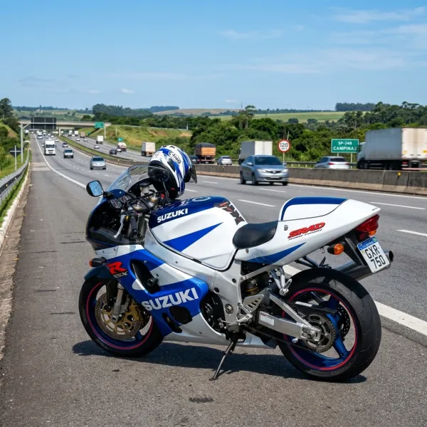Foto da moto Suzuki SRAD 750 modelo Esportivas — Ficha técnica e especificações completas