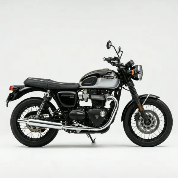 Foto da moto Triumph Bonneville T120 modelo Custom — Ficha técnica e especificações completas