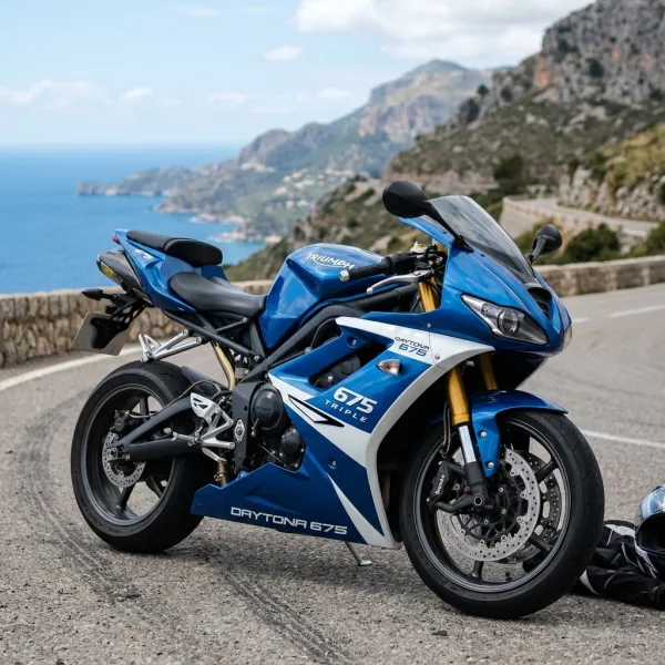 Foto da moto Triumph Daytona 675 modelo Esportivas — Ficha técnica e especificações completas
