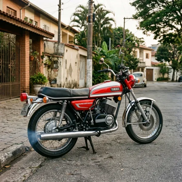 Foto da moto Yamaha RD 350 modelo Esportivas — Ficha técnica e especificações completas