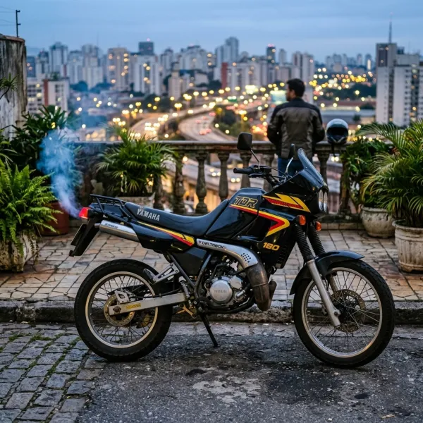 Foto da moto Yamaha TDR 180 modelo Trail — Ficha técnica e especificações completas
