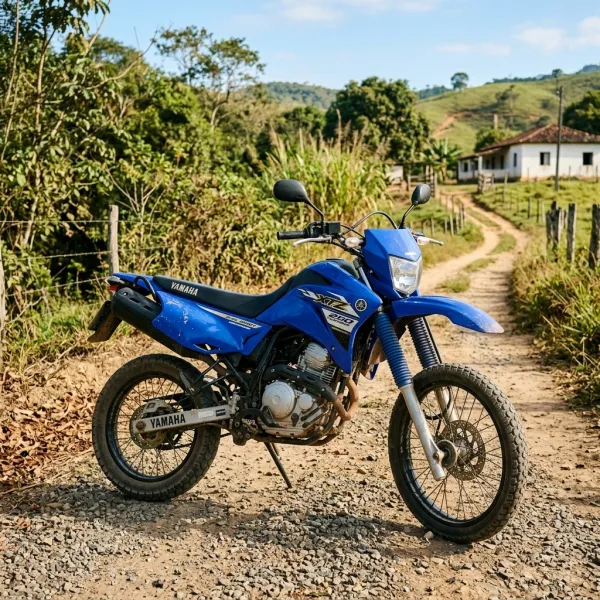 Foto da moto Yamaha XTZ 250 Lander 1ª geração modelo Trail — Ficha técnica e especificações completas