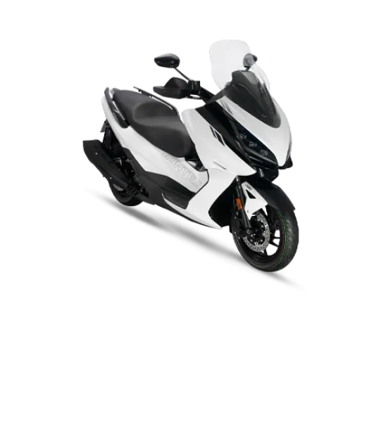 Foto da moto Zontes 350 E modelo Scooters — Ficha técnica e especificações completas