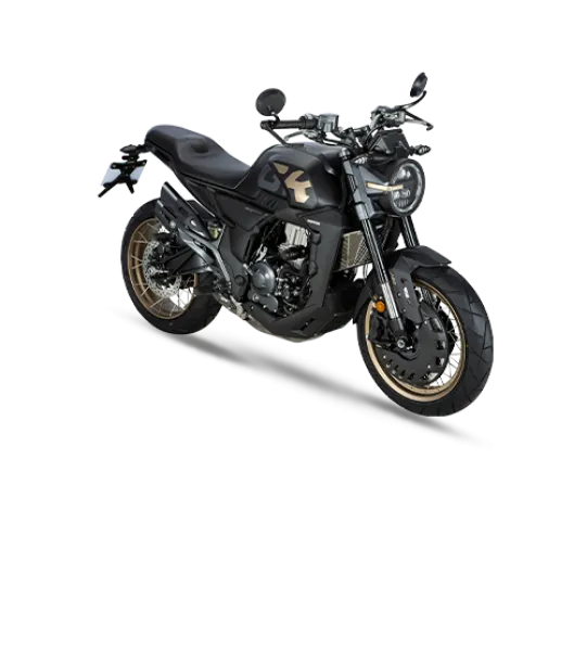 Foto da moto Zontes GK 350 modelo Naked — Ficha técnica e especificações completas