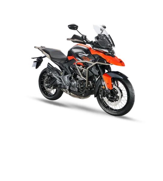 Foto da moto Zontes T 350 X modelo Adventure — Ficha técnica e especificações completas